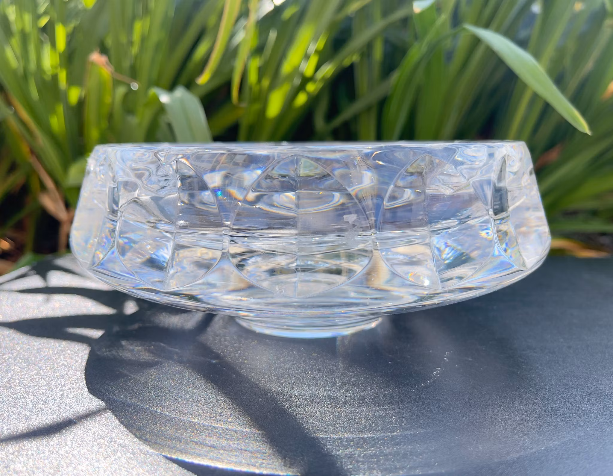 Gunnar Cyrén (Sweden, 1931-2013) Bowl, crystal glass, Orrefors.