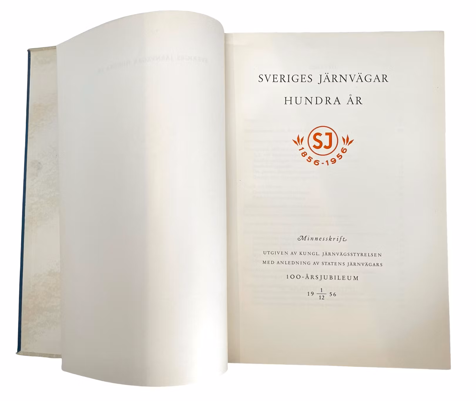 SJ 1856-1956. 100 lat szwedzkich kolei