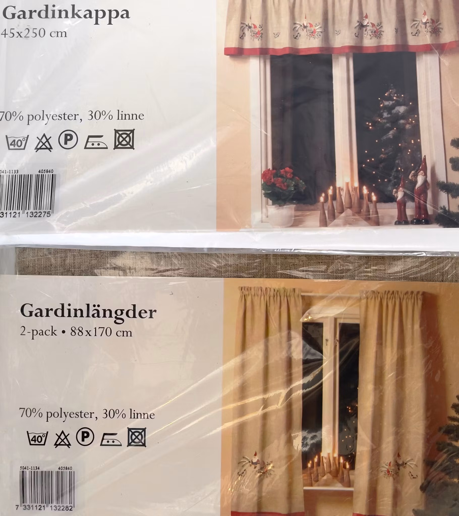 5 pezzi, lunghezze di tende con aste per tende, tovaglie, veneziane ecc.