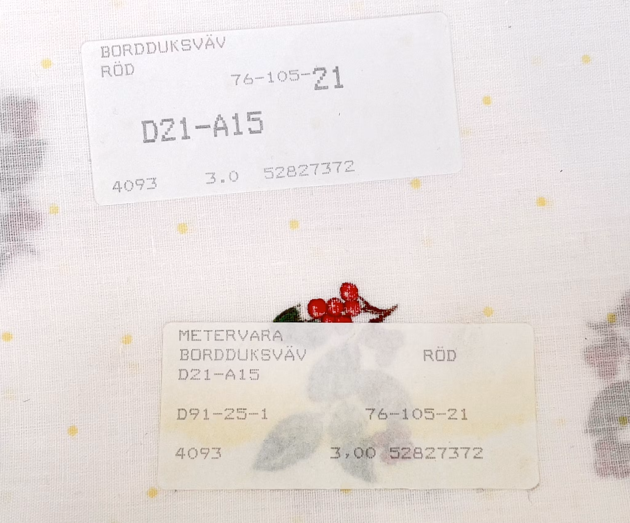 5 pezzi, lunghezze di tende con aste per tende, tovaglie, veneziane ecc.