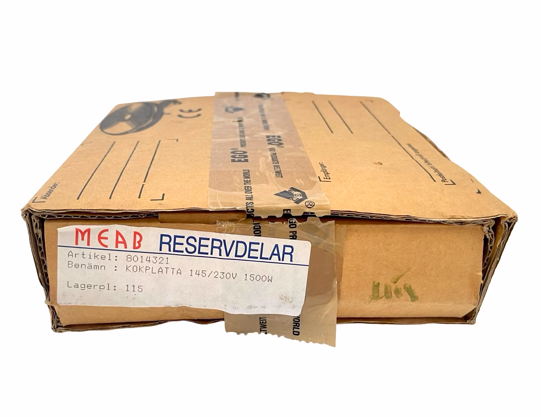 MEAB kokplatta 145/230v 1500w EGO