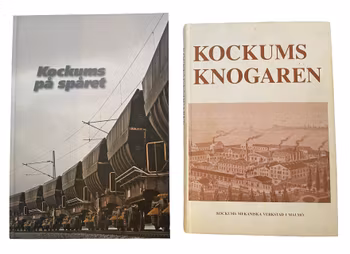 2 BÖCKER - Kockums på spåret & Kockums Knogaren