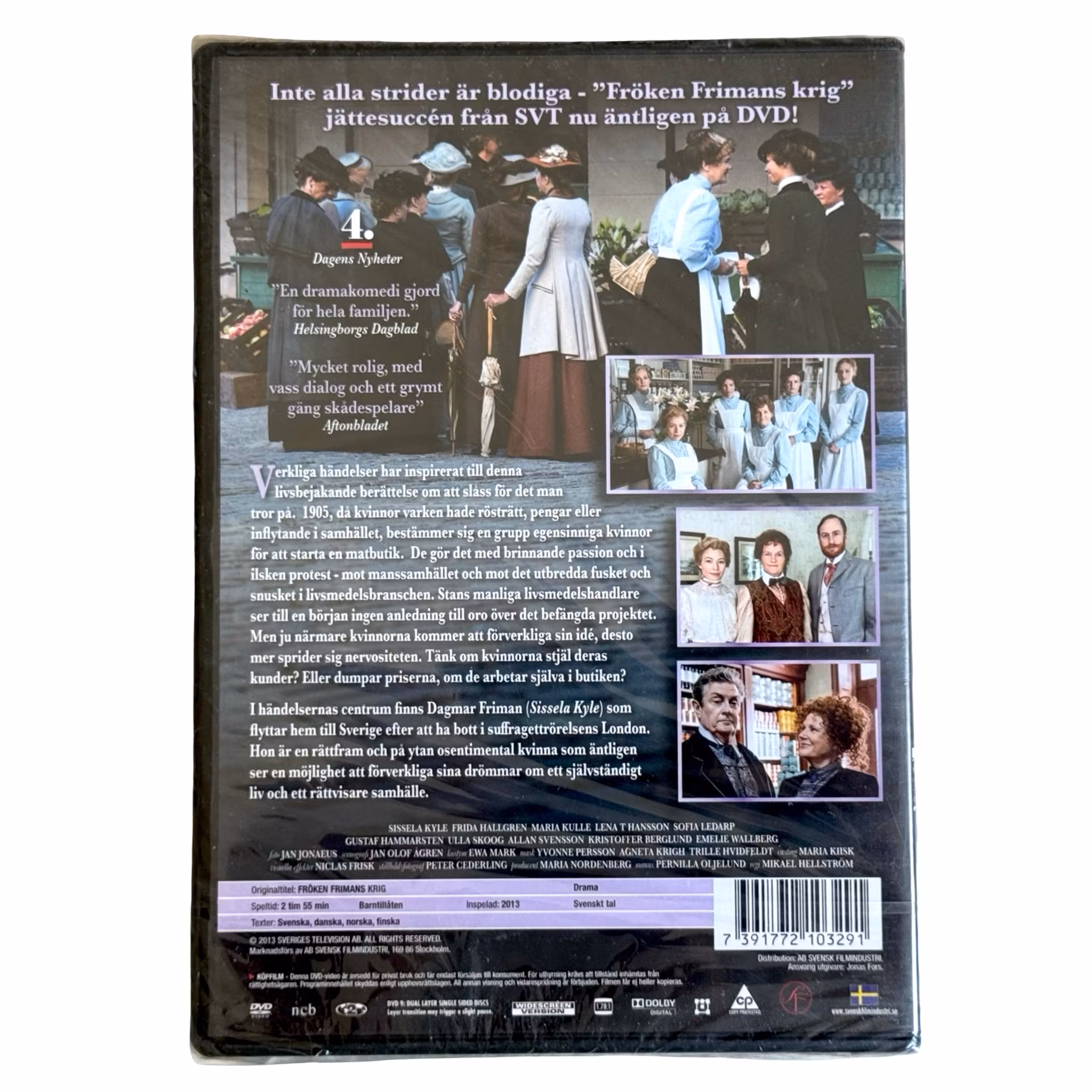 Wojna panny Friman – Sissela Kyle. Zapakowana płyta DVD, nowa