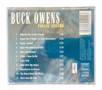 Buck Owens – Foolin' Around, Inplastad CD Ny