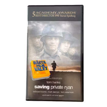 Saving Private Ryan, Inplastad VHS video