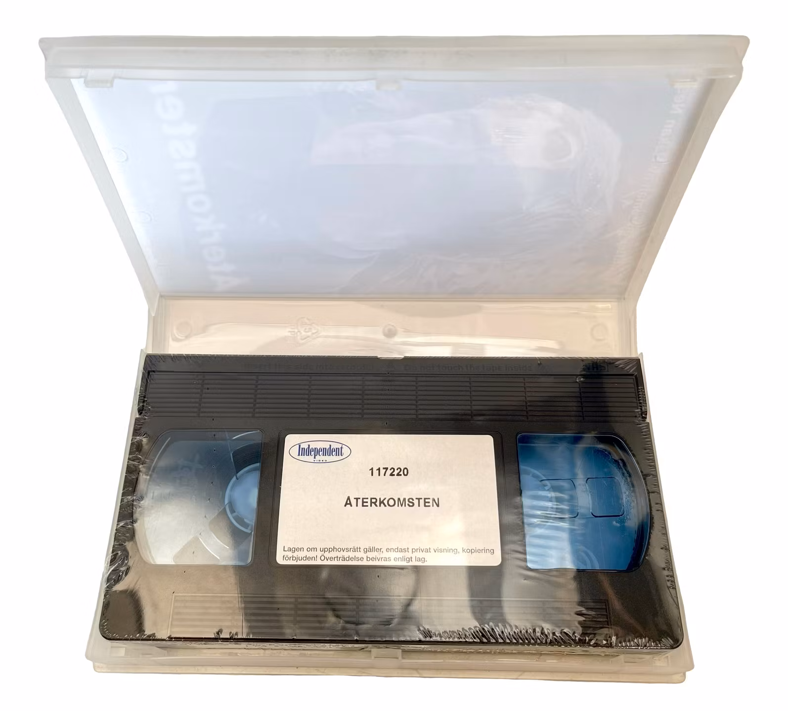 Återkomsten - Nessers Van Veeteren, Inplastad VHS video