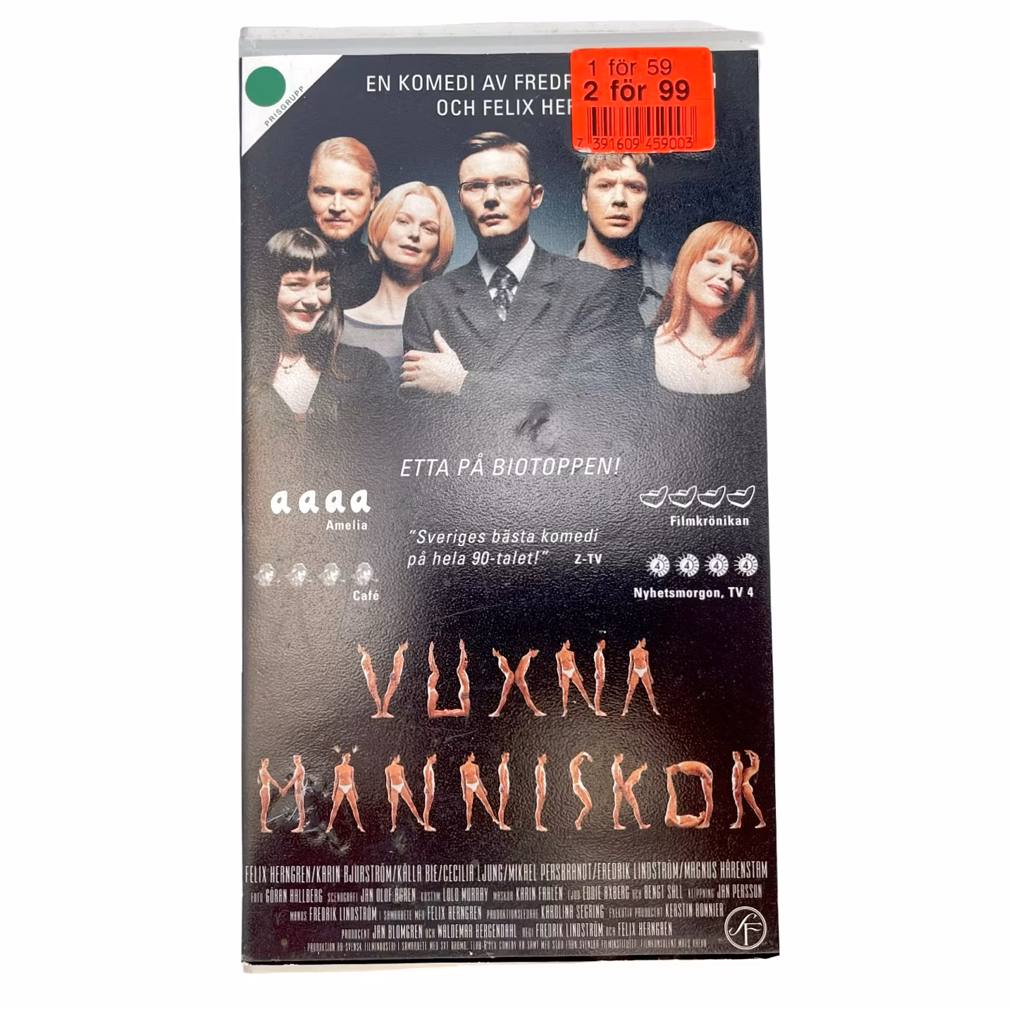 Voksne, Indpakket VHS-video