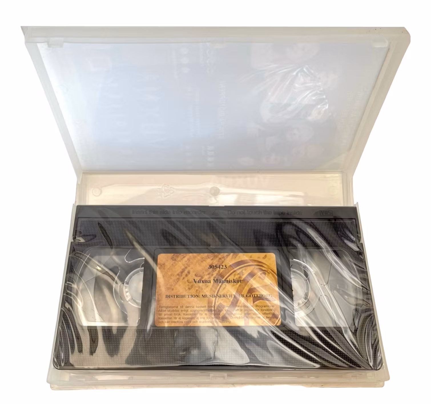 Voksne, Indpakket VHS-video