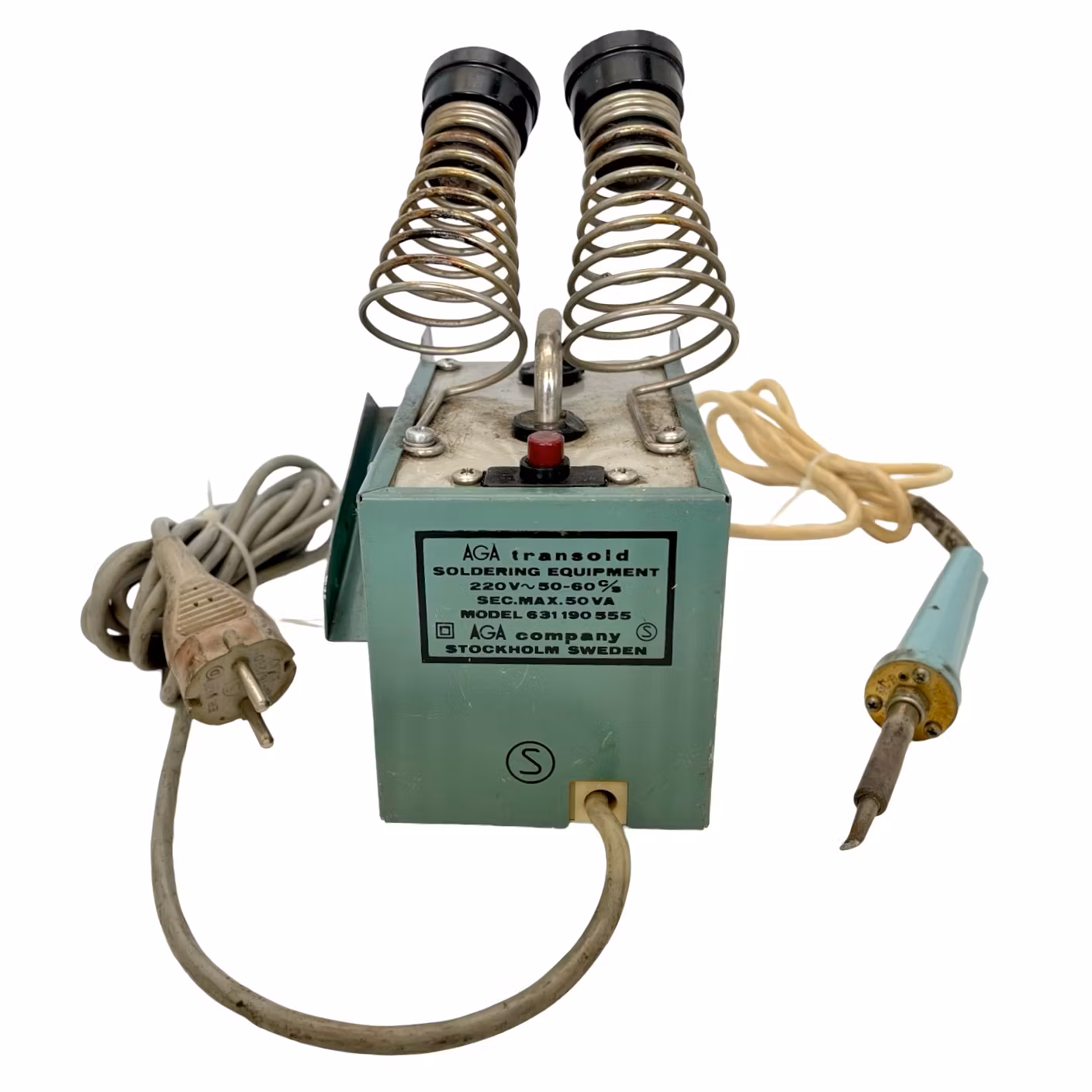 Station de soudage – Dénudeur de fils AGA, Suède