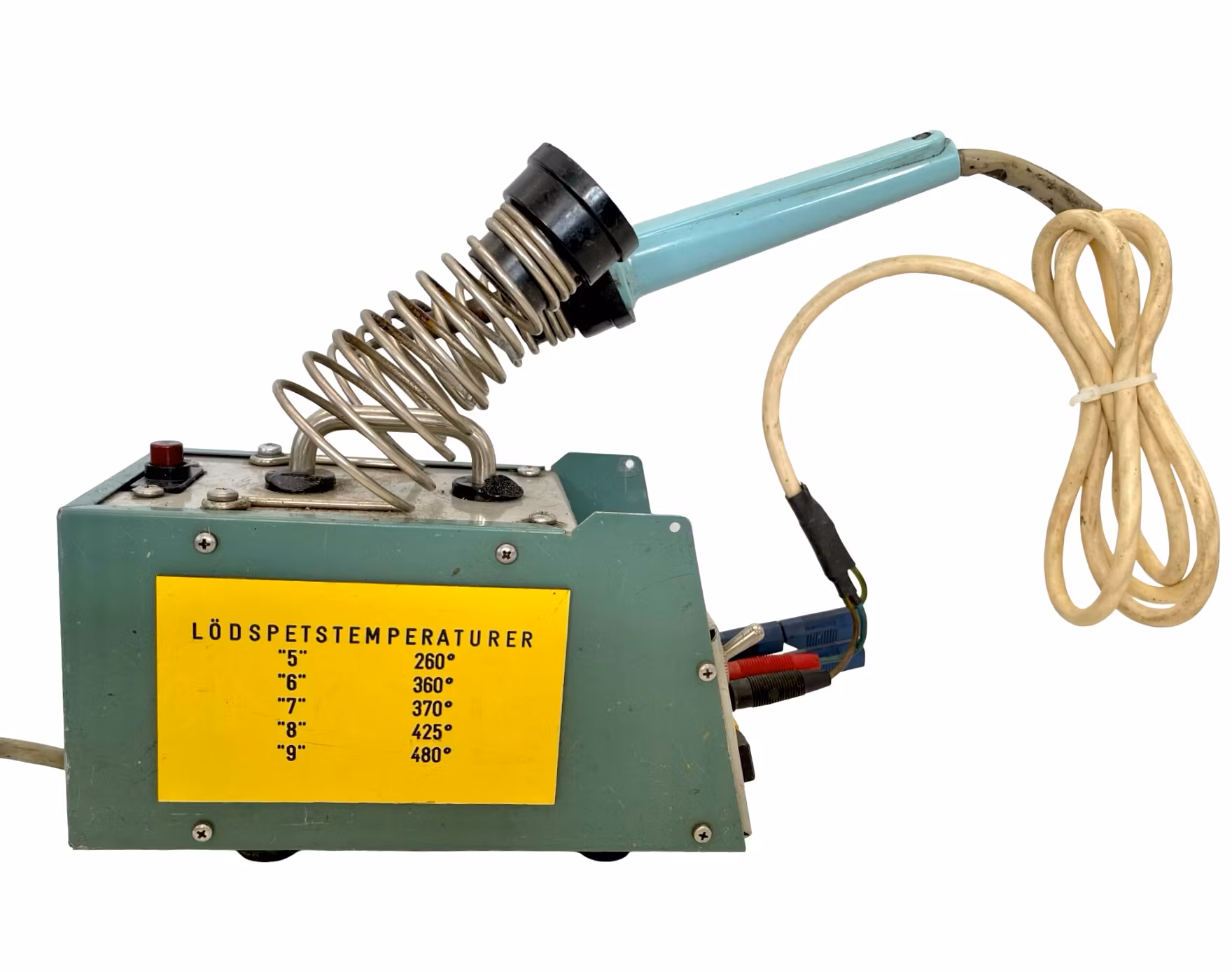 Station de soudage – Dénudeur de fils AGA, Suède