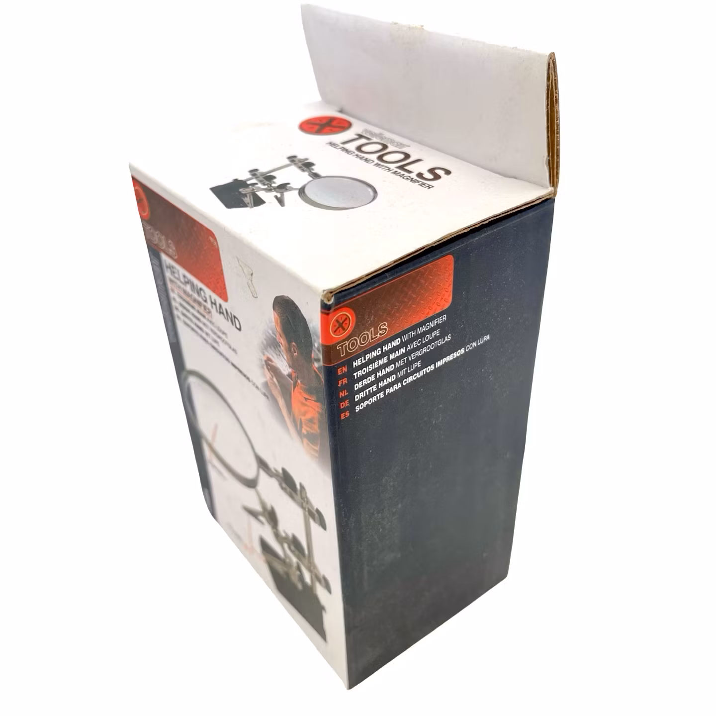 Velleman aiuta con la lente d'ingrandimento