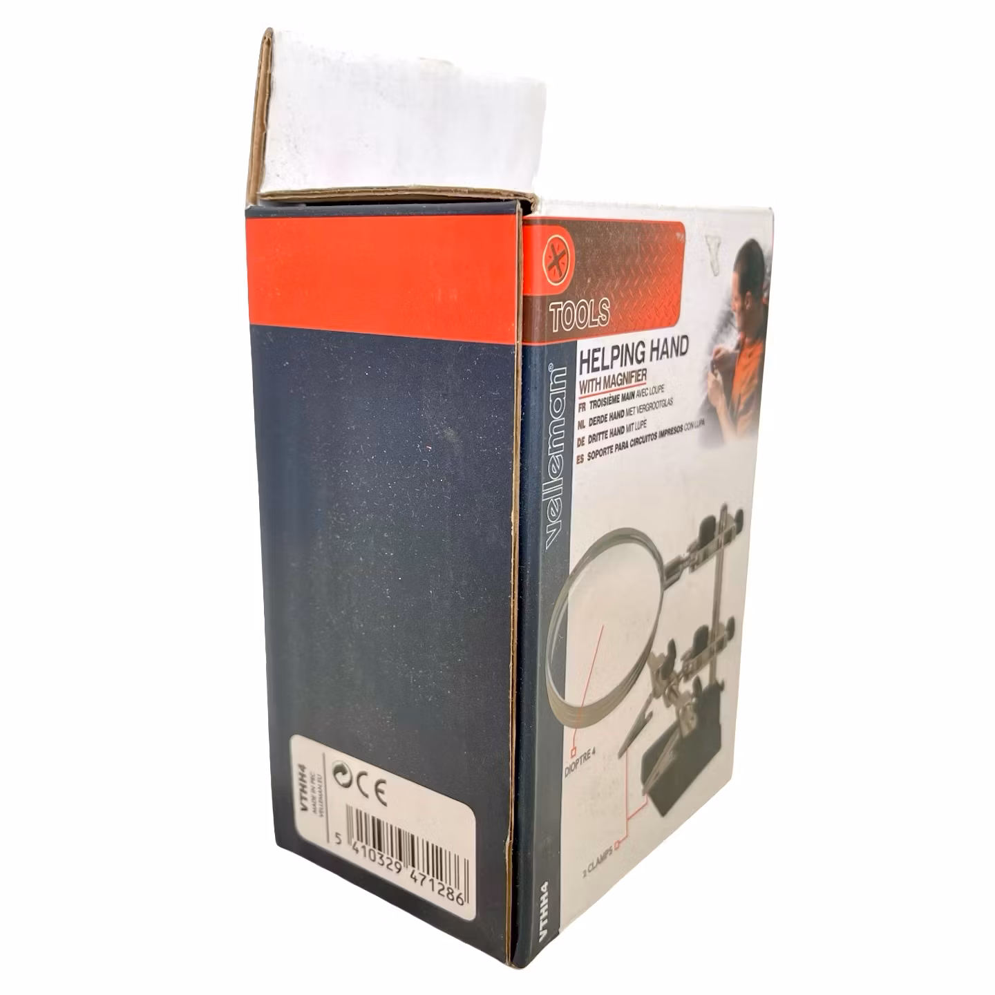 Velleman aiuta con la lente d'ingrandimento