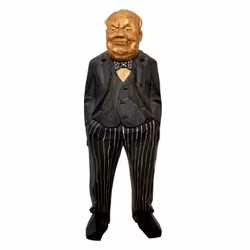 Gunnarsson trefigur, Winston Churchill, utskåret og malt tre