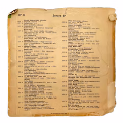 Brita Borg - Bravo kapellmästaren, EP Vinyl med autografer