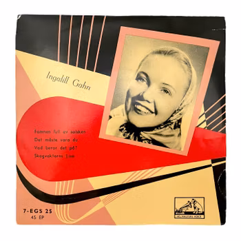 Ingalill Gahn – Vad Beror Det På?, EP Vinyl