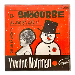 Yvonne Norrman – Ich bin so verliebt in einen Schneemann, EP-Vinyl