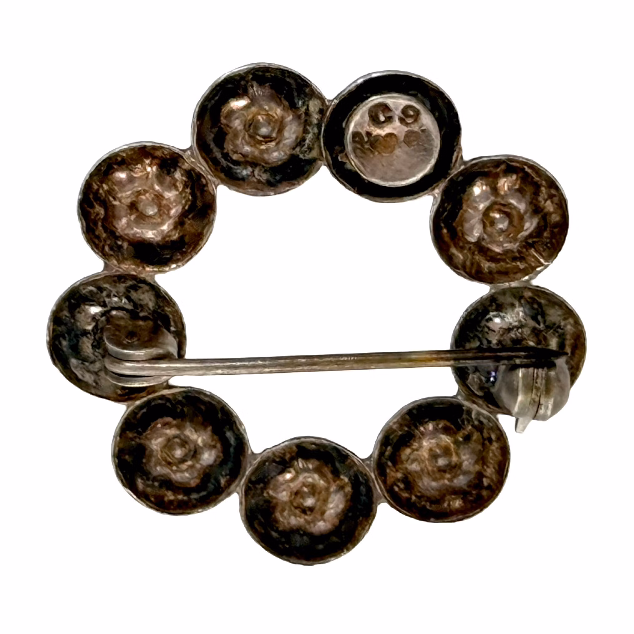 Broszka vintage ze srebra, Hugo 1953 Szwecja