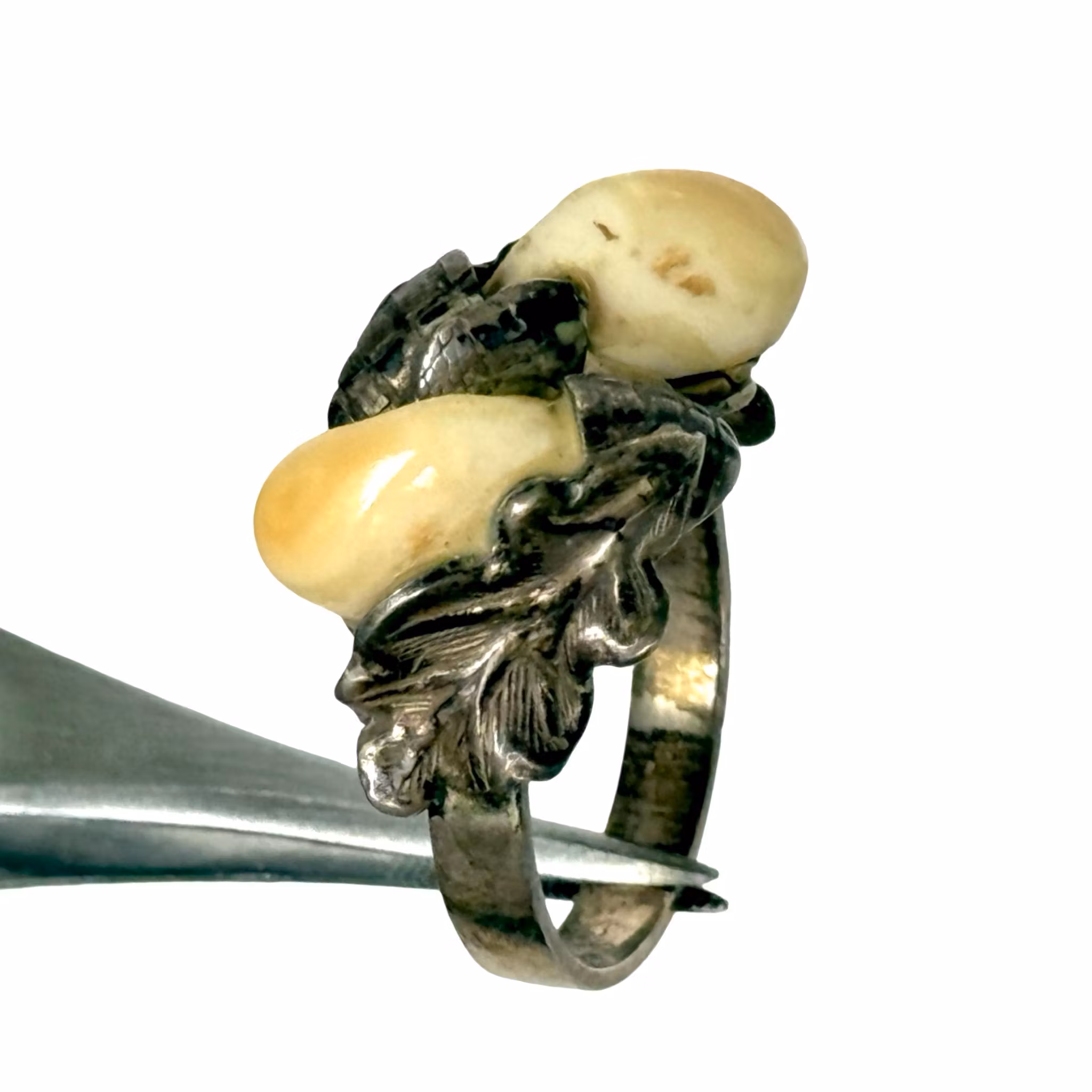 Antik Traditionell Grandel silverring