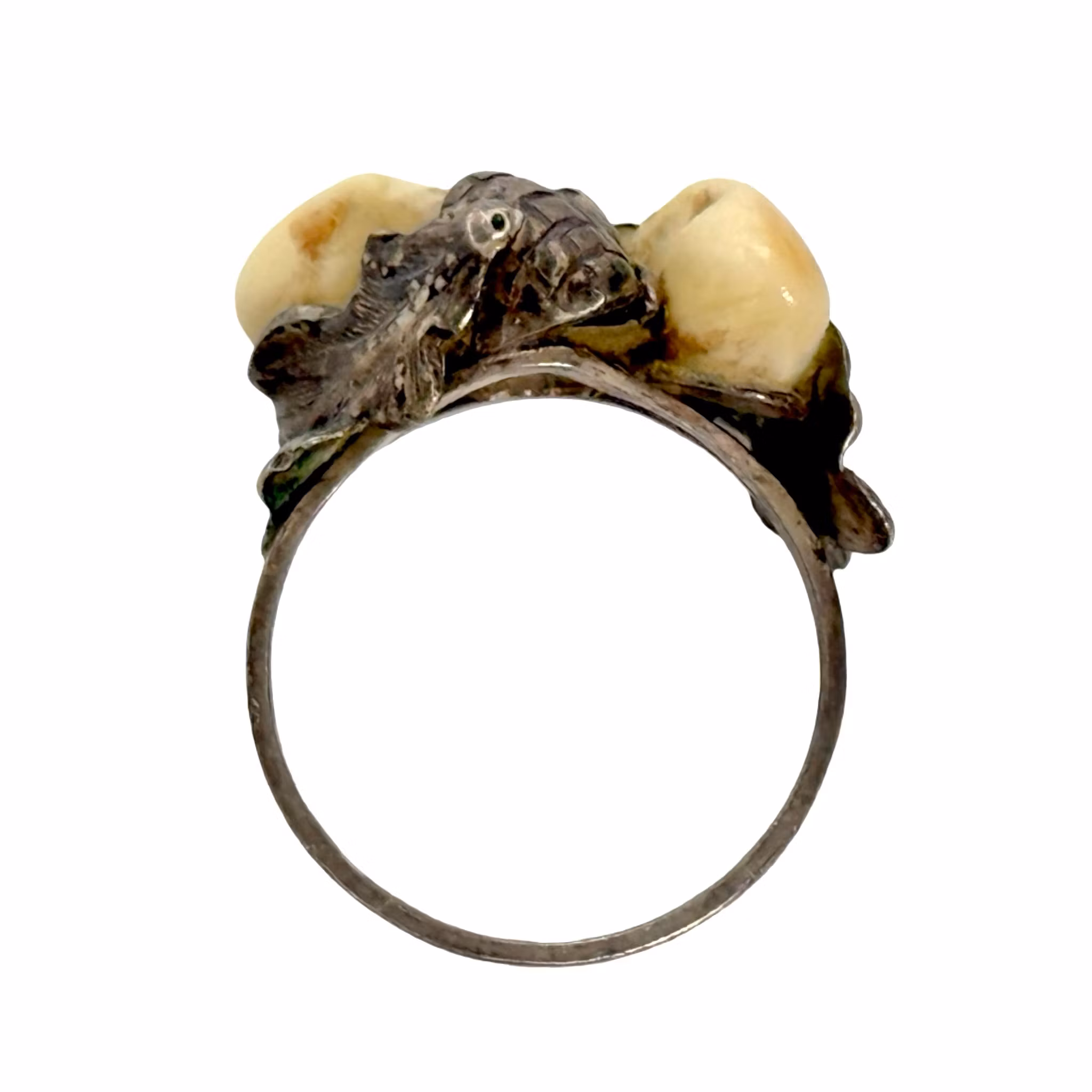 Antik Traditionell Grandel silverring