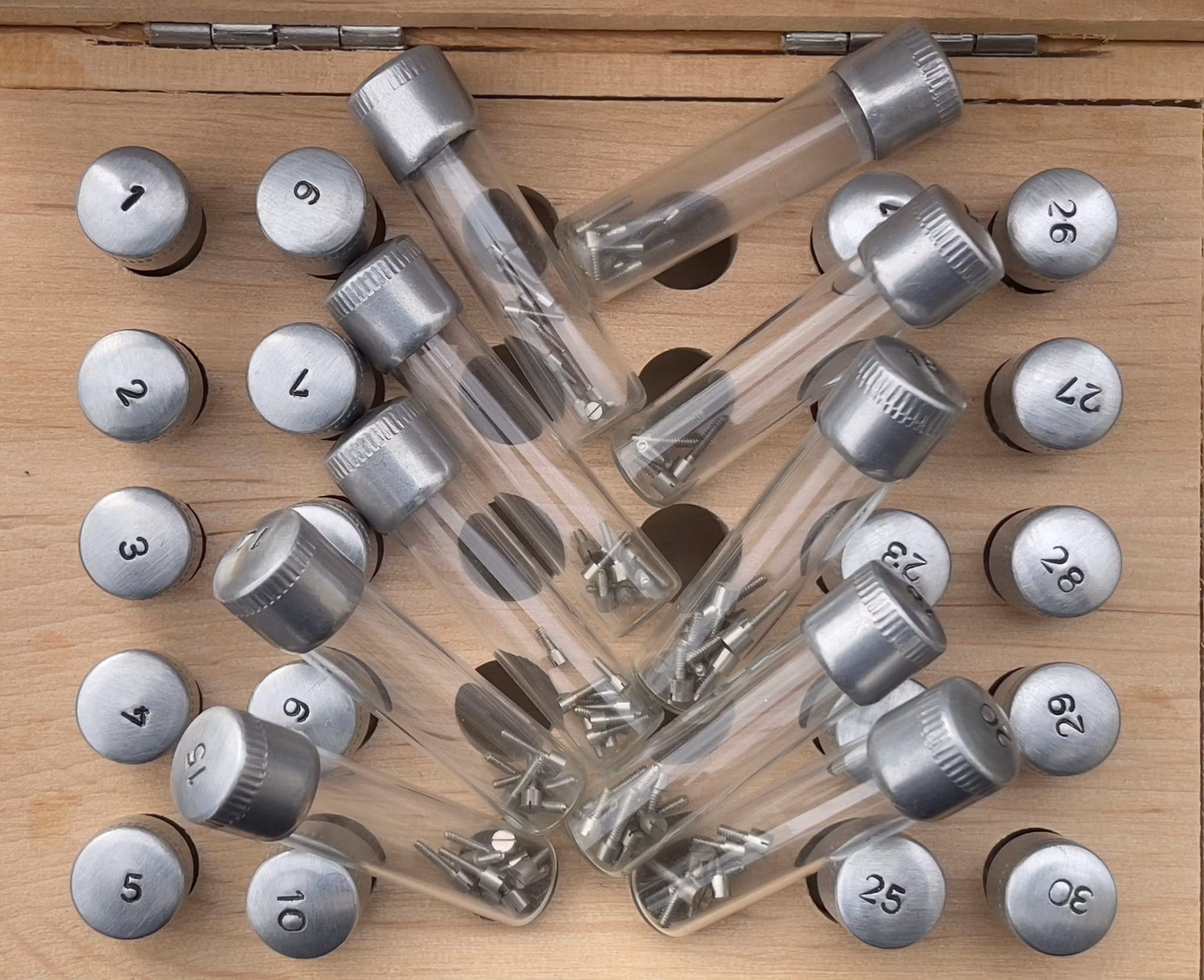 Bergeon, asortyment 2646 - Śruby mostowe NHS, szwajcarskie