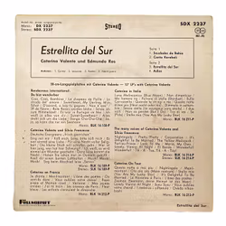 Caterina Valente & Edmundo Ros - Estrellita del Sur, Vinyl EP