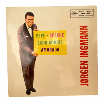 Jörgen Ingmann - Pepe Apache, Echo Boogie ,Amorada, Vinyl EP
