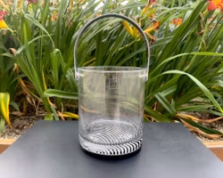 Ishink - IVV Selezione rökgrått munblåst glas, Italien