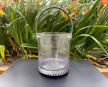 Ishink - IVV Selezione rökgrått munblåst glas, Italien