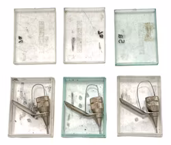 3 Stück, Vintage Nestler 5a-8a