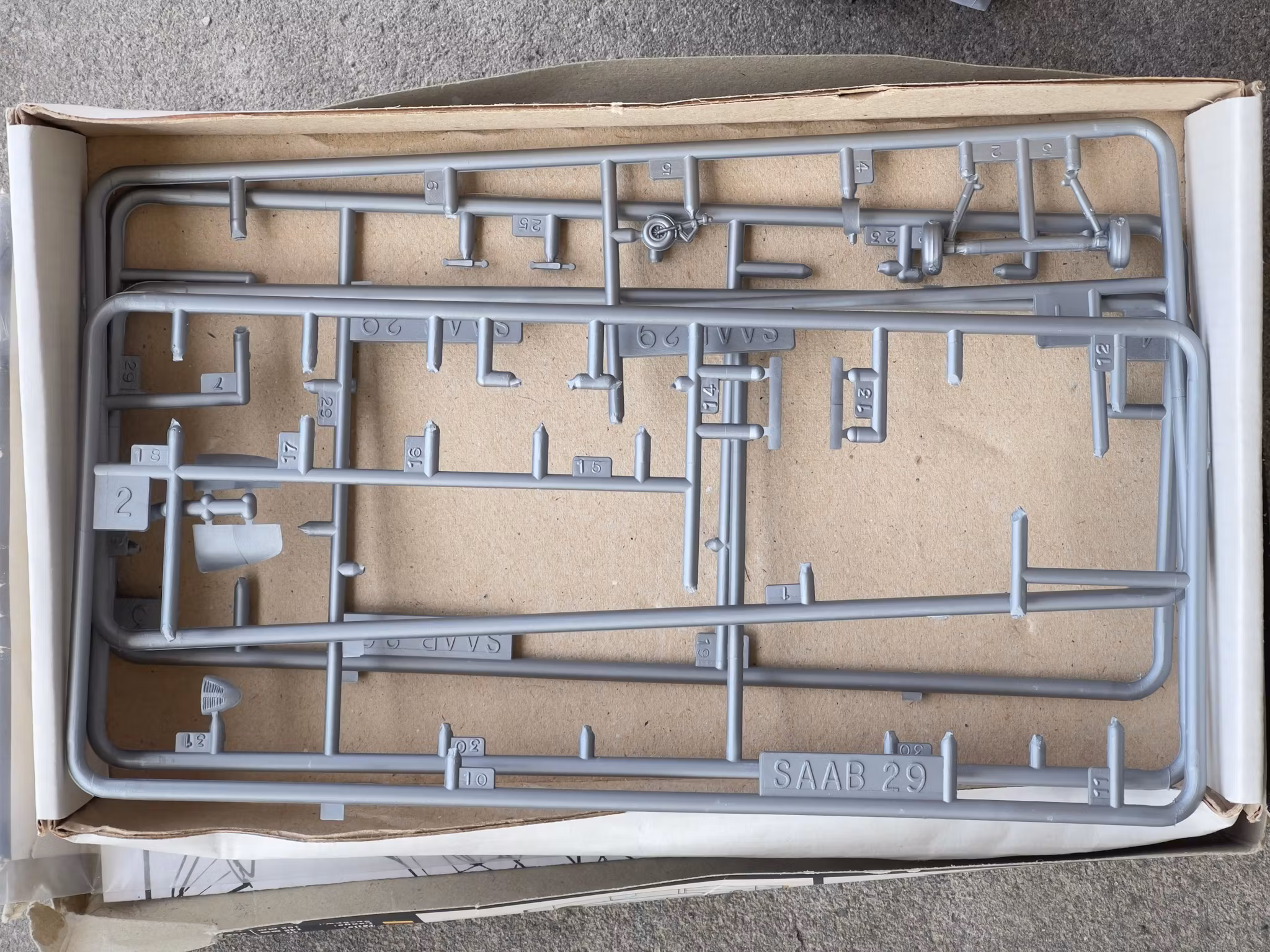 Heller Saab J29 Tunnan 1/72