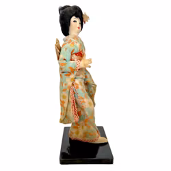 Bambola geisha giapponese d'epoca