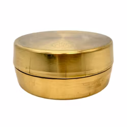 Art Deco GRASOLI - OJS Scatola con 6 sottobicchieri Ottone e smalto, Svizzera