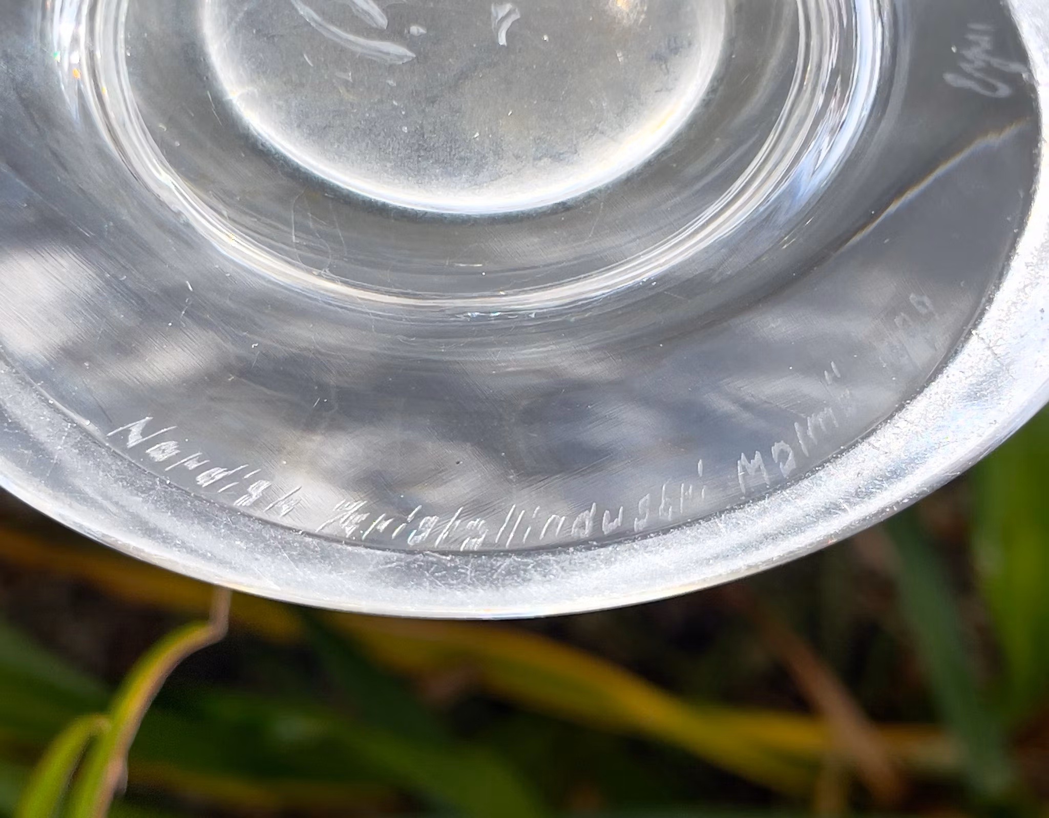 VASO - NOKI - Nordisk Kristallindustri, Malmö 1939, Svezia