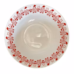 Bavaria Kerst porseleinen soepbord