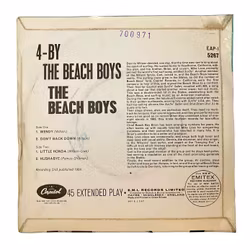 The Beach Boys - Little Honda - Wendy, vinyyli 1964 EP
