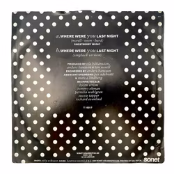 Ankie Bagger - Where Were You Last Night, vinyl 1989 EP