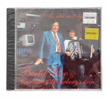 Bertil Boo & Carmen Söderberg's Trio – Av Allt Mitt Hjärta, Inplastad 2001 CD Ny