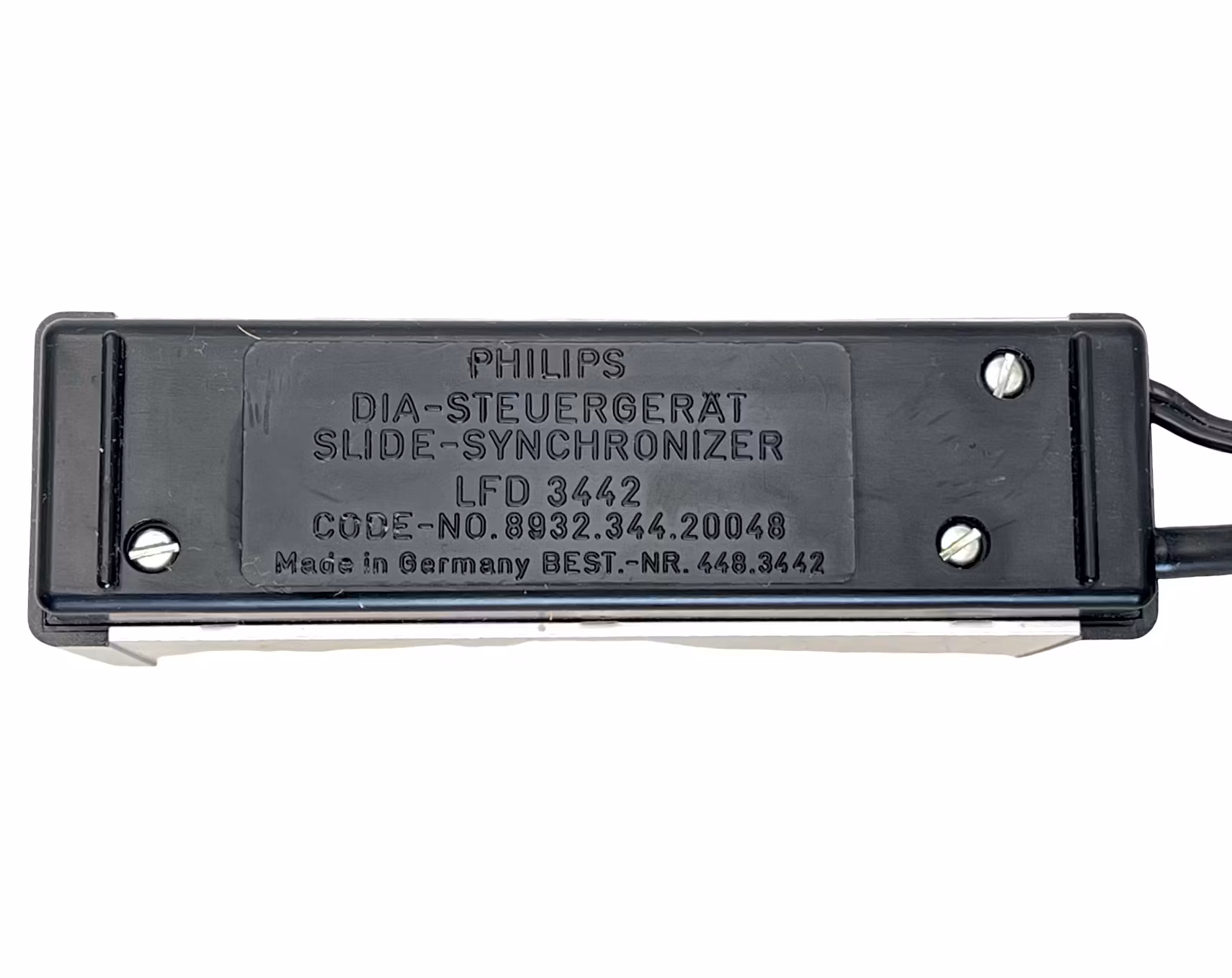 Vintage Philips LFD 3442 dia synkroniseringsenhet för film diaprojektor