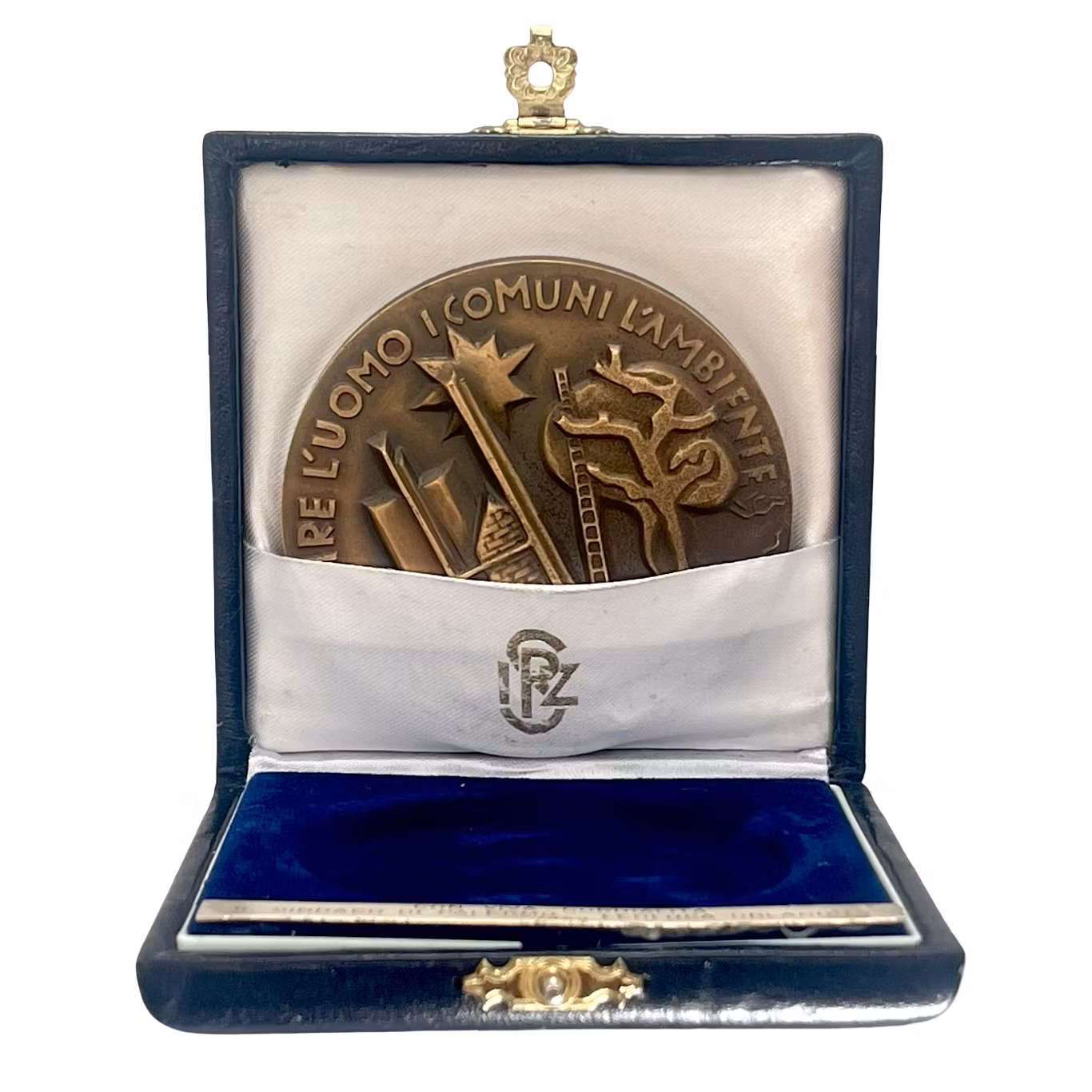Medaglia - Provinciale Regionale Palermo Al Servizio dell'Ambiente Pubblico dell'Uomo 1989 con astuccio