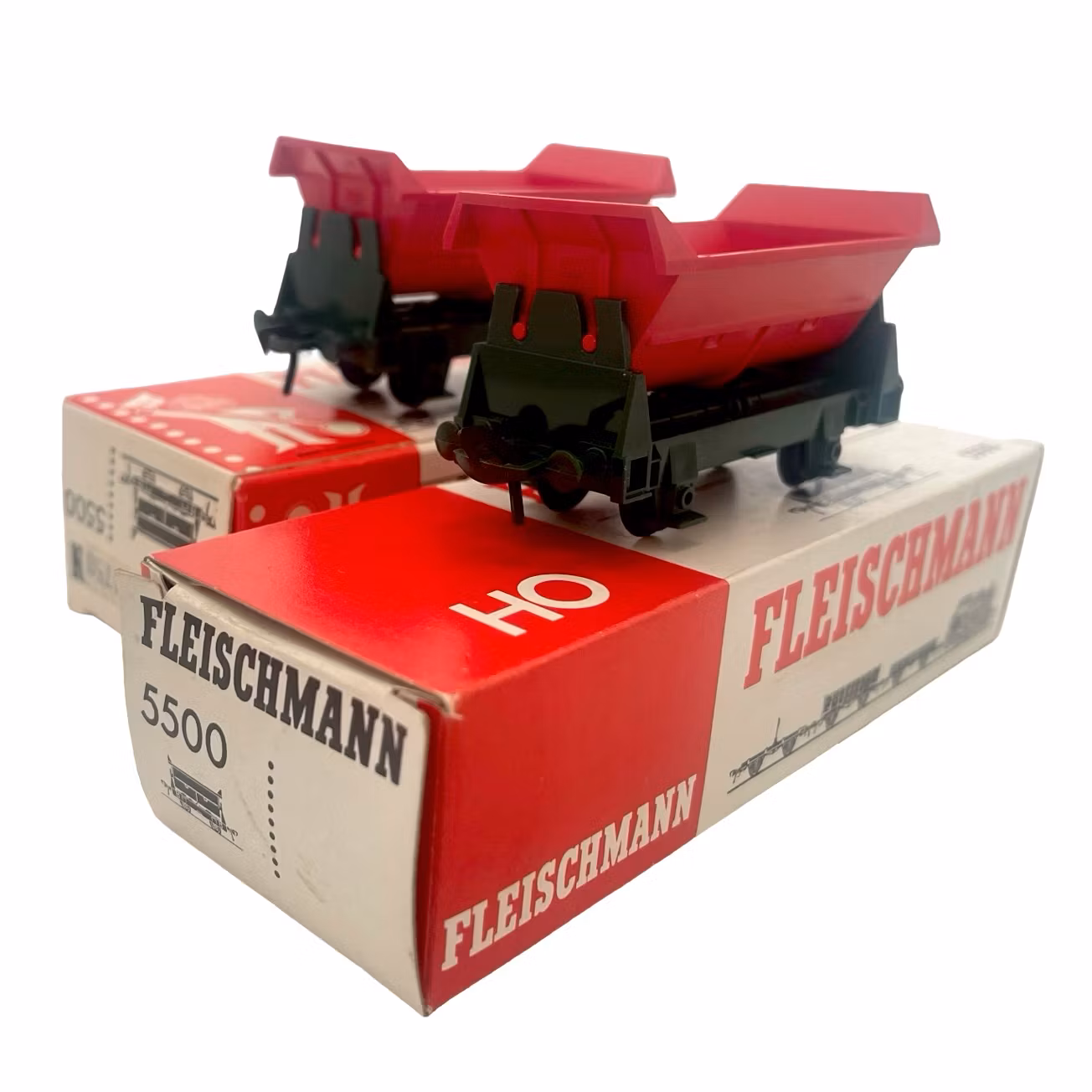 2 stuks Fleischmann H0 5500 Wagons
