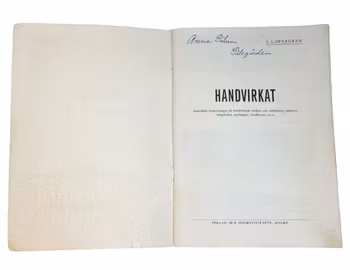 Handvirkat av Sara Lawergren