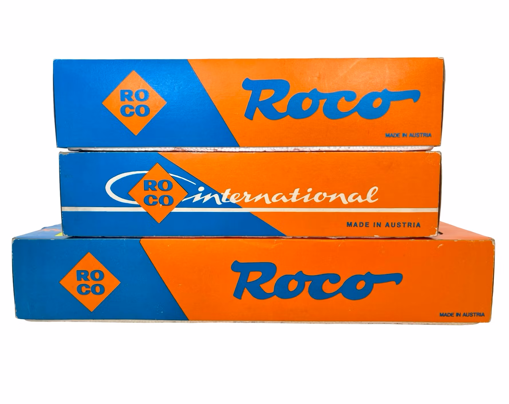 3 kpl, Roco 44508, 4207S, 4213 HO mittakaava, pienoismallin vaunut