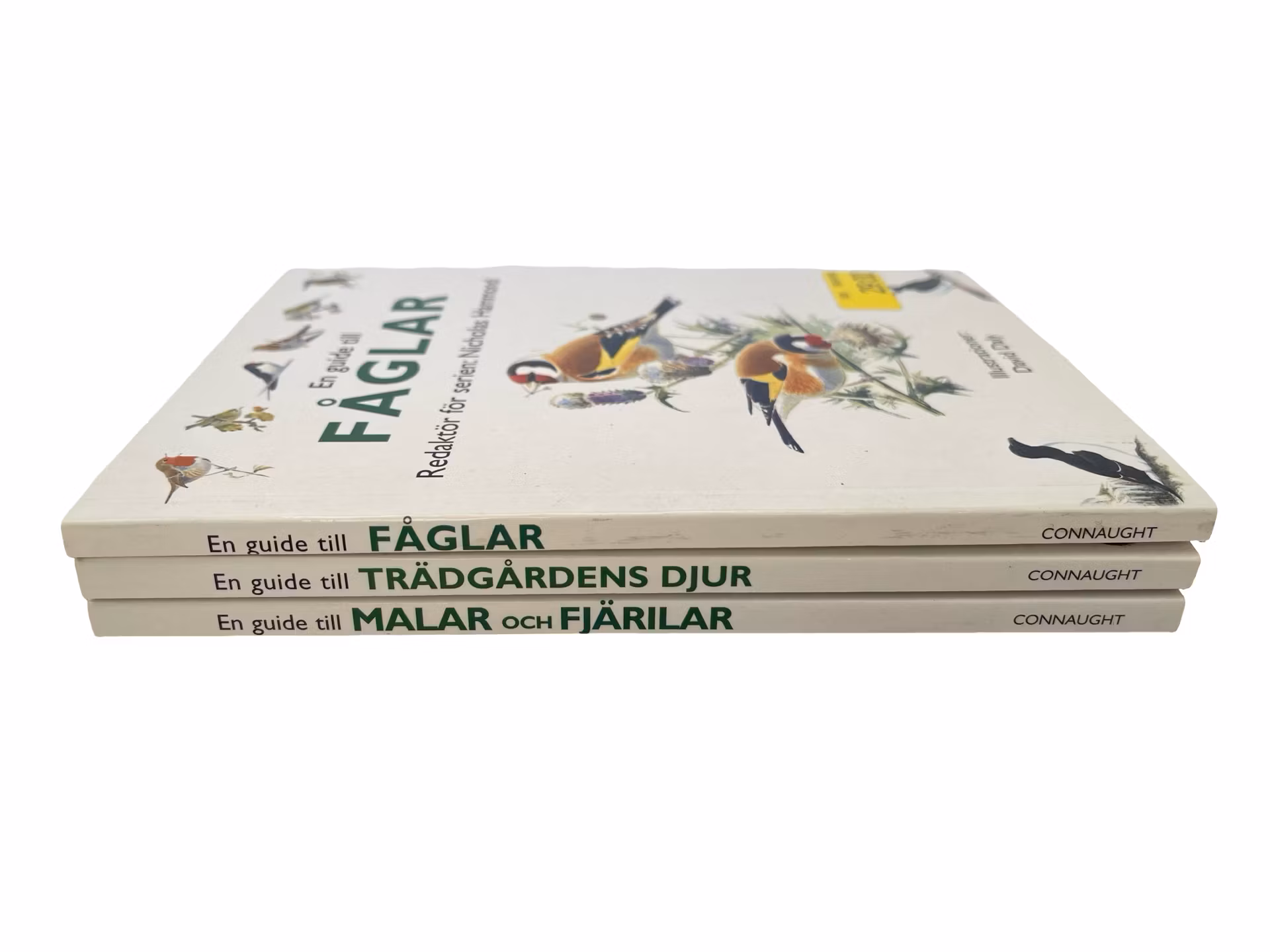 3 KSIĄŻKI – Redaktor Nicholas Hammond, ptaki, motyle, zwierzęta ogrodowe