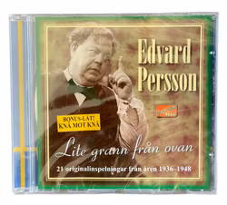 Edvard Persson – Lidt Tættere Fra Oven, Indpakket 2005 CD Ny