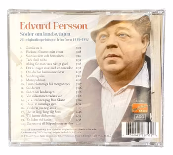 Edvard Persson – Söder Om Landsvägen, Inplastad 2007 CD Ny