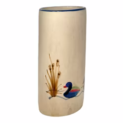 Gabriel Vas - Stengods Blå Ankor, Stämplad