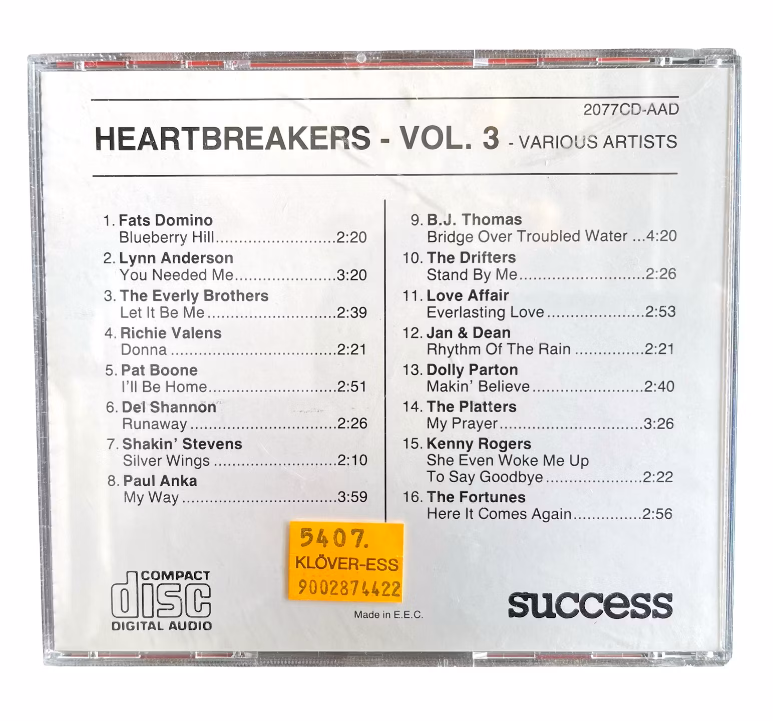 Hjerteknusere, bind 1-4, CD med forskellige kunstnere