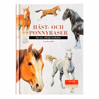 3 BÖCKER - Häst- och Ponnyraser, Kattraser, Akvariefiskar