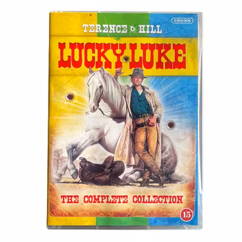 Lucky Luke - komplett samling - 9 DVD box