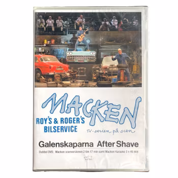 Macken - Galenskaparna After Shave, Inplastad DVD Ny